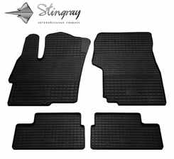 Гумові килимки в салон Mitsubishi Lancer X 2008+, Stingray
