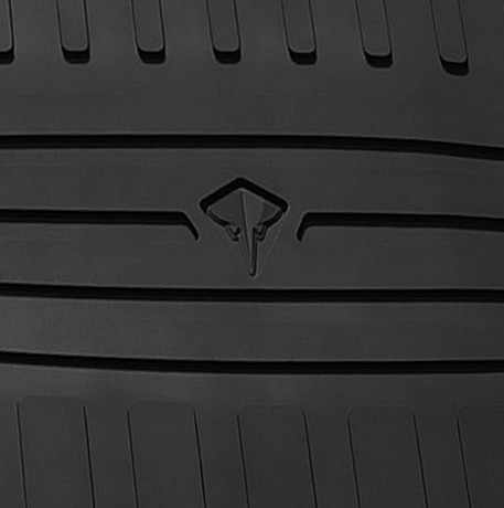 Гумові килимки в салон Tesla Model X 7 мест 2019-2023, Stingray