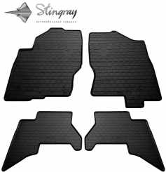 Гумові килимки в салон Nissan Pathfinder R51 2010-2015, Stingray