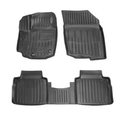 Килимки Stingray 3D (Hybrid, 5 шт) для Suzuki SX4 S-Cross 2021- рр