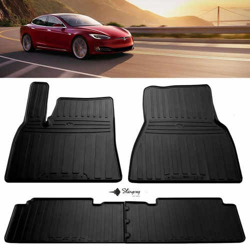 Гумові килимки в салон Tesla Model S, Stingray