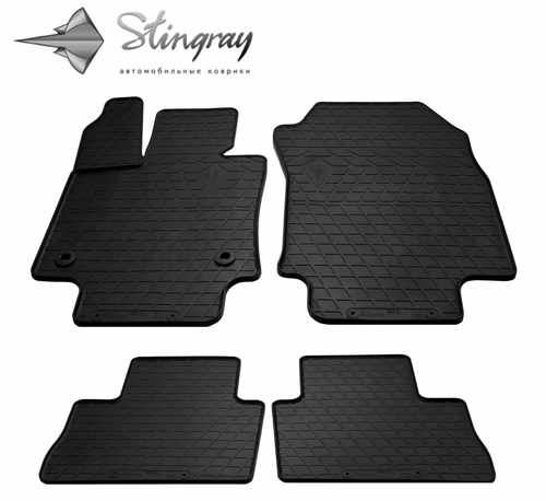 Гумові килимки в салон Toyota Rav 4 2019-2025 АКПП, Stingray