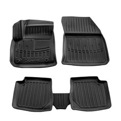 Килимки Stingray 3D (Electro, 5 шт) для Peugeot 2008 2019- рр