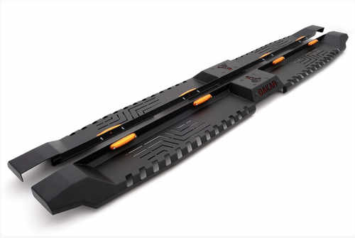 Бокові пороги Dakar V2 з LED (Mitsubishi L200 2019-2024
