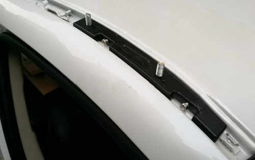 Рейлінги на дах Mitsubishi Outlander 2012-2022 чорні