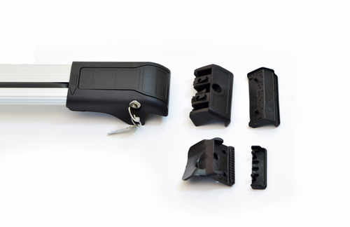 Багажник на рейлінги на ніжках Erkul Wingcarrier V1 для Toyota Lc Prado 150 2009 +, cірий 2шт.