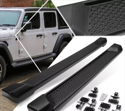 Боковые пороги OEM V2 (для пятидверного, 2 шт) для Jeep Wrangler 2018- гг