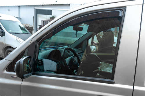 Ветровики  вставные Mercedes Vito W639 2004-2014, Niken