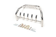 Кенгурятник (нерж) 60мм, з написом для Volkswagen Crafter 2006-2017.