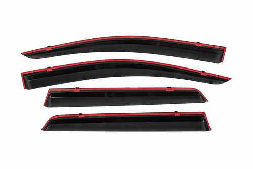 Вітровики з хромом Niken Luxury (4 шт) для Fiat Freemont