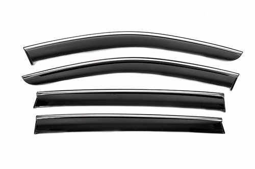 Вітровики з хромом Niken Luxury (4 шт) для Volkswagen ID.6