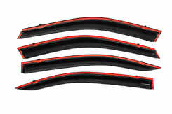 Бокові пороги Bosphorus Black (2 шт., Алюміній) для Nissan X-trail T31 2007-2014рр.