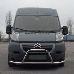 Передня дуга ST019 (нерж.) для Citroen Jumper 2007+ та рр