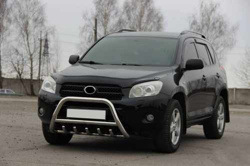 Кенгурятник WT003 (нерж) для Toyota Rav 4 2006-2013 років