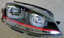 Передні фари GTI стиль тюнінг LED для Volkswagen Golf 7 2014-2017