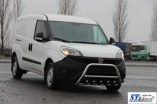 Кенгурятник WT003 (нерж.) 51 мм для Fiat Doblo II 2010-2022 