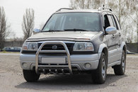 Кенгурятник QT007 (нерж) для Suzuki Vitara 1998-2006 