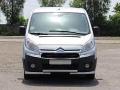 Передній захист ST009 (нерж.) 51 мм для Fiat Scudo 2007-2015 