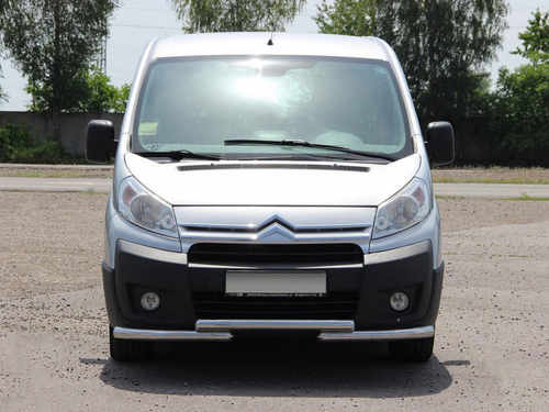 Передній захист ST009 (нерж.) 51 мм для Peugeot Expert 2007-2017 