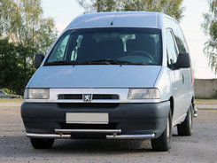 Передній захист ST009 (нерж) 51 мм для Citroen Jumpy 1996-2007 років