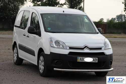 Передній захист ST008 (нерж.) 60 мм для Citroen Berlingo 2008-2018 