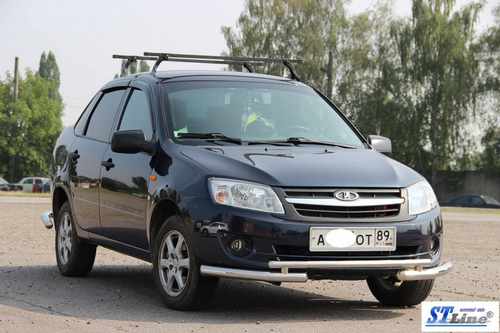 Передній захист ST009-2 для Lada Granta