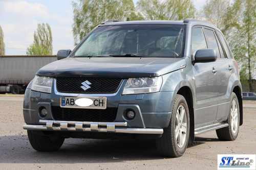 Передній вус ST015 (нерж) для Suzuki Grand Vitara 2005-2017 
