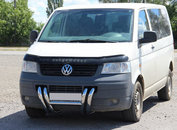 Кенгурятник ST006-03 ніздрі (нерж) для Volkswagen T5 Transporter 2003-2010 рр
