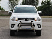 Передній захист WT023 (нерж) для Toyota Hilux 2015+ рр