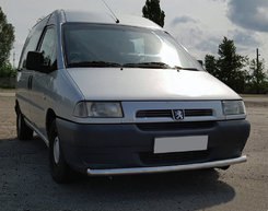 Передній захист ST008 (нерж) 60 мм для Citroen Jumpy 1996-2007 років
