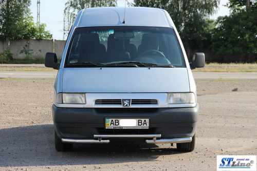 Передній захист ST009 (нерж) 60 мм для Fiat Scudo 1996-2007 років