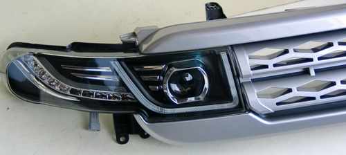 Передні фари чорні стиль Evoque restyling для FJ Cruiser