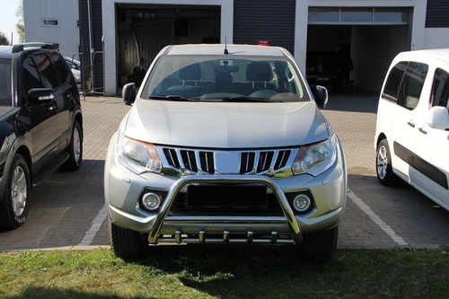 Кенгурятник WT003 (нерж) для Mitsubishi L200 2015+ 