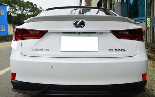 Спойлер ліп на багажник Lexus IS 2013-ABS пластик під фарбування