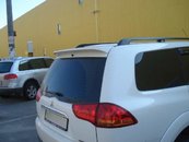 Спойлер козирок Mitsubishi Pajero Sport 2008-2016 ABS пластик. ЯКІСТЬ!