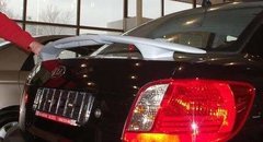 Спойлер KIA RIO 2005-2010/ Hyundai Accent 2000-2002 ABS пластик