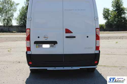 Задня дуга AK008 (нерж.) для Nissan NV400 2010-2024 рр