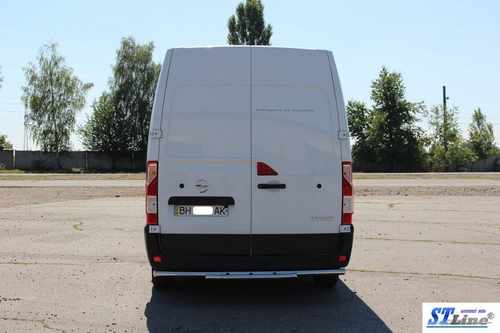 Задня дуга AK011 (нерж.) для Nissan NV400 2010-2024 рр