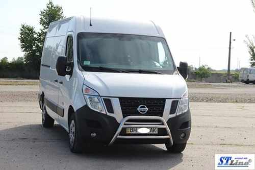Кенгурятник WT022 (нерж.) для Renault Master 2011+ рр