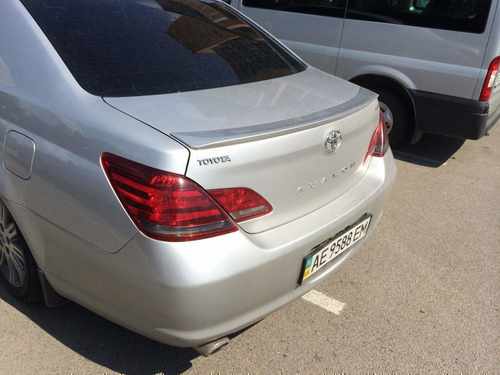 Спойлер ліп на багажник Toyota Avalon 2006-2010 ABS пластик під фарбування