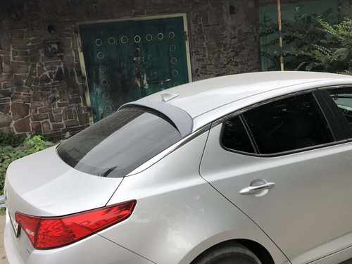 Козирок на скло Kia Optima 2010-2015 ABS пластик під фарбування