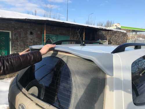 Спойлер козирок Subaru Forester 2013-2018 ABS пластик під фарбування