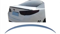 Спойлер ліп вузький на багажник Kia Optima 2014-2015 ABS пластик під фарбування