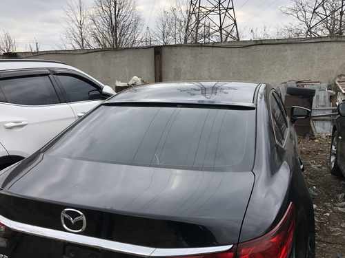 Козирок на скло Mazda 6 2013 - ABS пластик під фарбування
