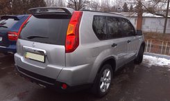 Спойлер козирок Nissan X-Trail 31 2007-2013 ABS пластик під фарбування
