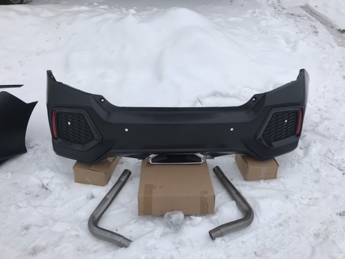 Вихлопна труба SI Honda Civic 4D 2016 для 1.5