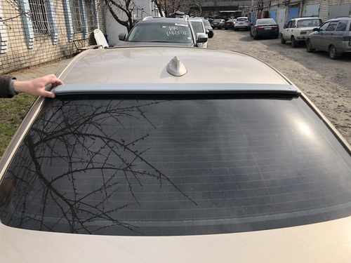 Козирок на скло BMW F30 2012-2018 ABS пластик під фарбування