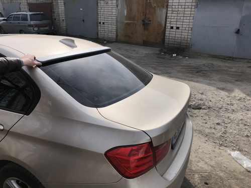 Козирок на скло BMW F30 2012-2018 ABS пластик під фарбування