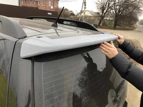 Спойлер козирок Subaru Forester 2008-2012 ABS під фарбування