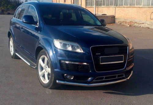 Передній захист ST008 (нерж.) d51 для Ауди Q7 2005-2015 
